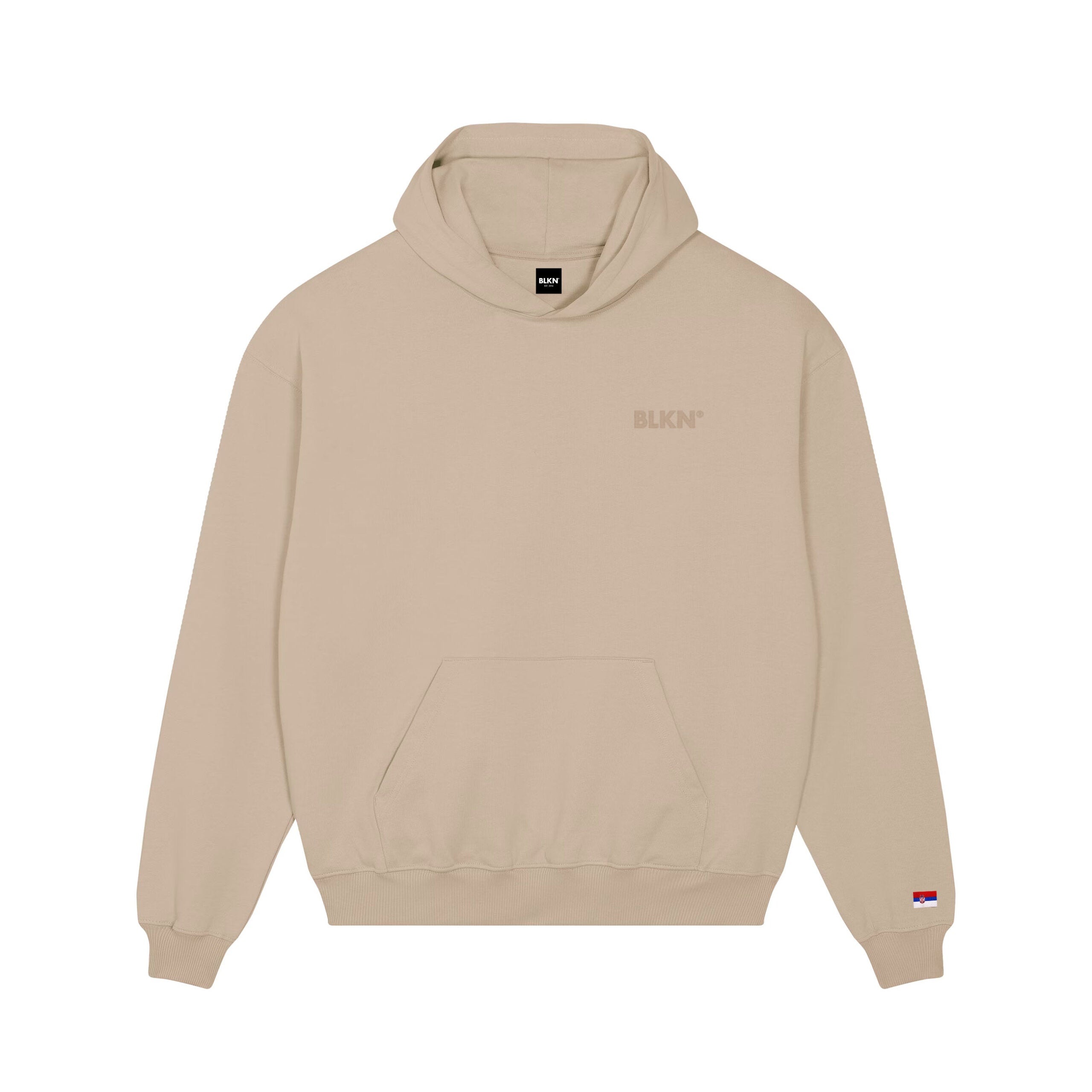 BLKN ® Mini Flag V4 Serbia Hoodie unisex