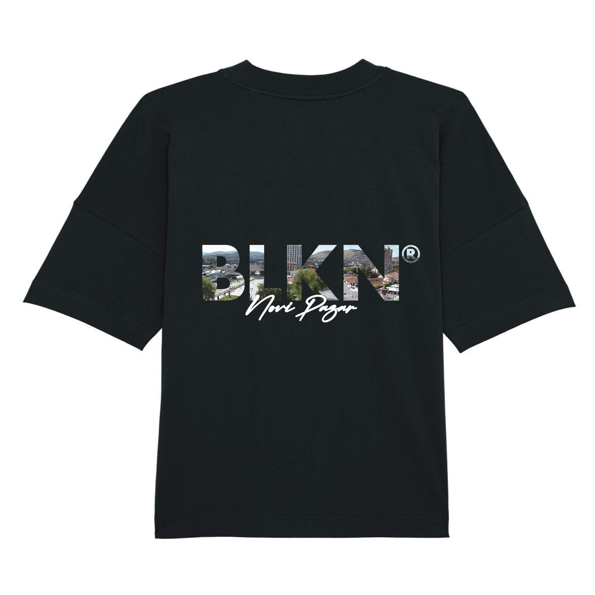 BLKN® oversized shirt back black np