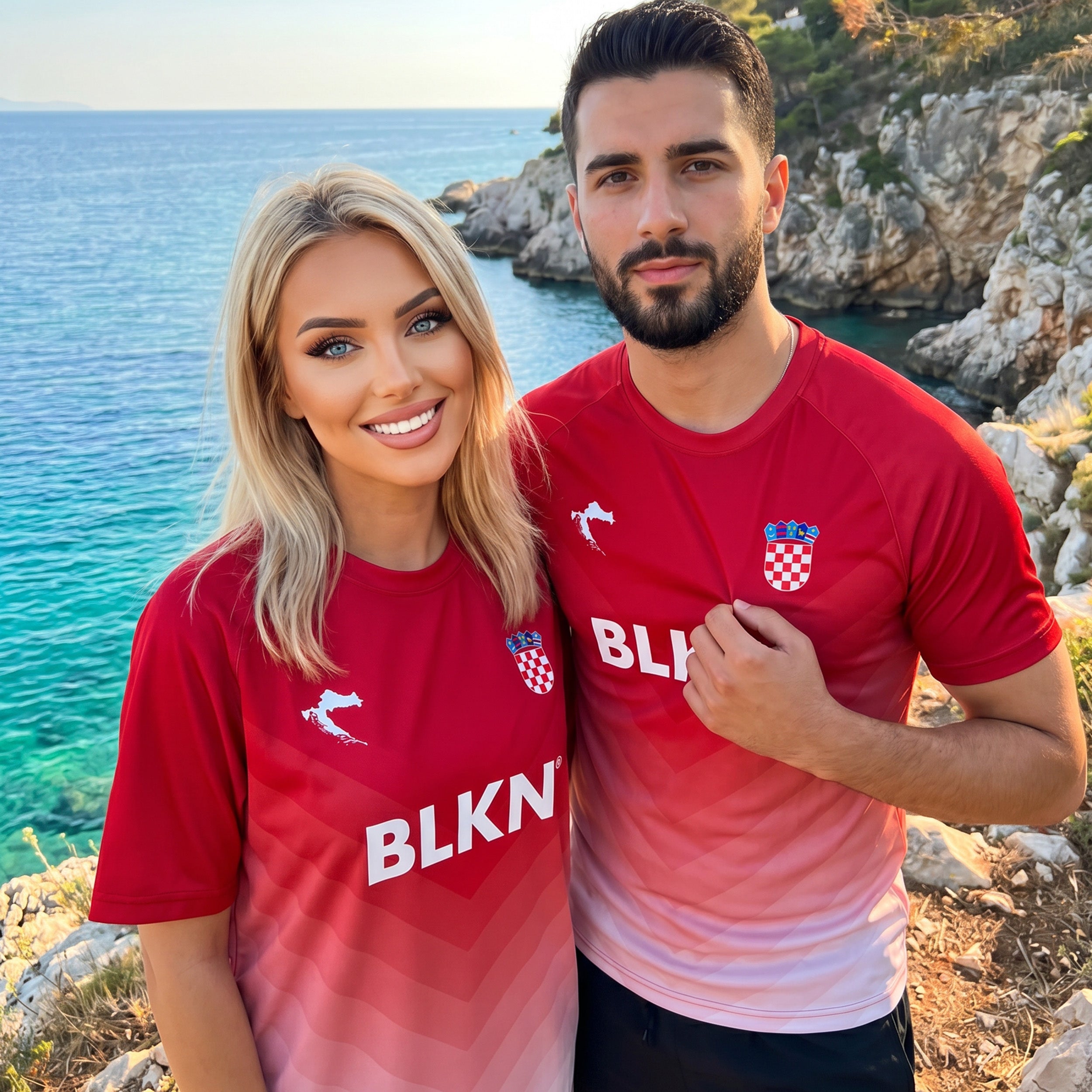 BLKN ® World Cup - Croatia Signature Tshirt (unisex)