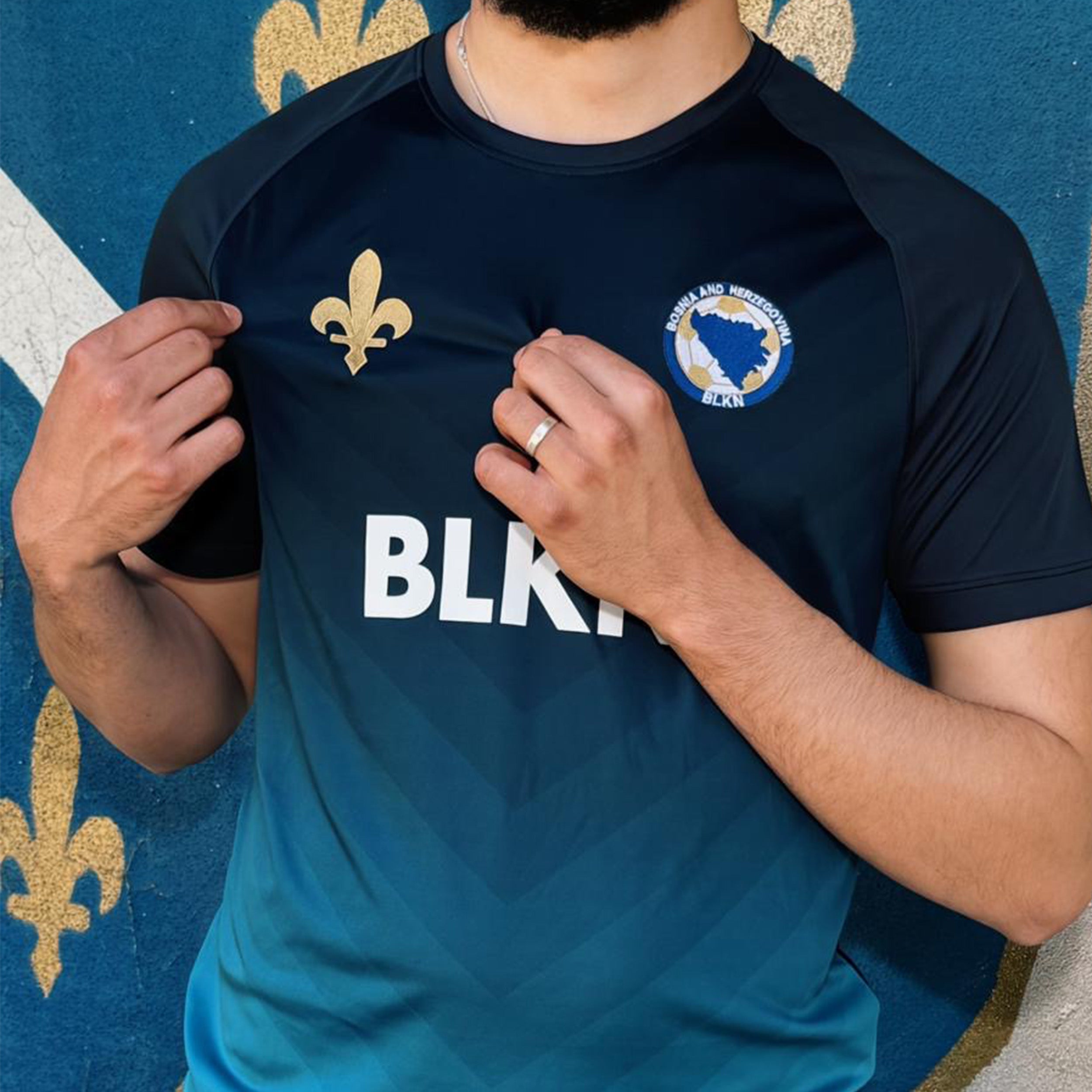 BLKN ® World Cup - Bosnia & Ljiljan Signature Tshirt (unisex)