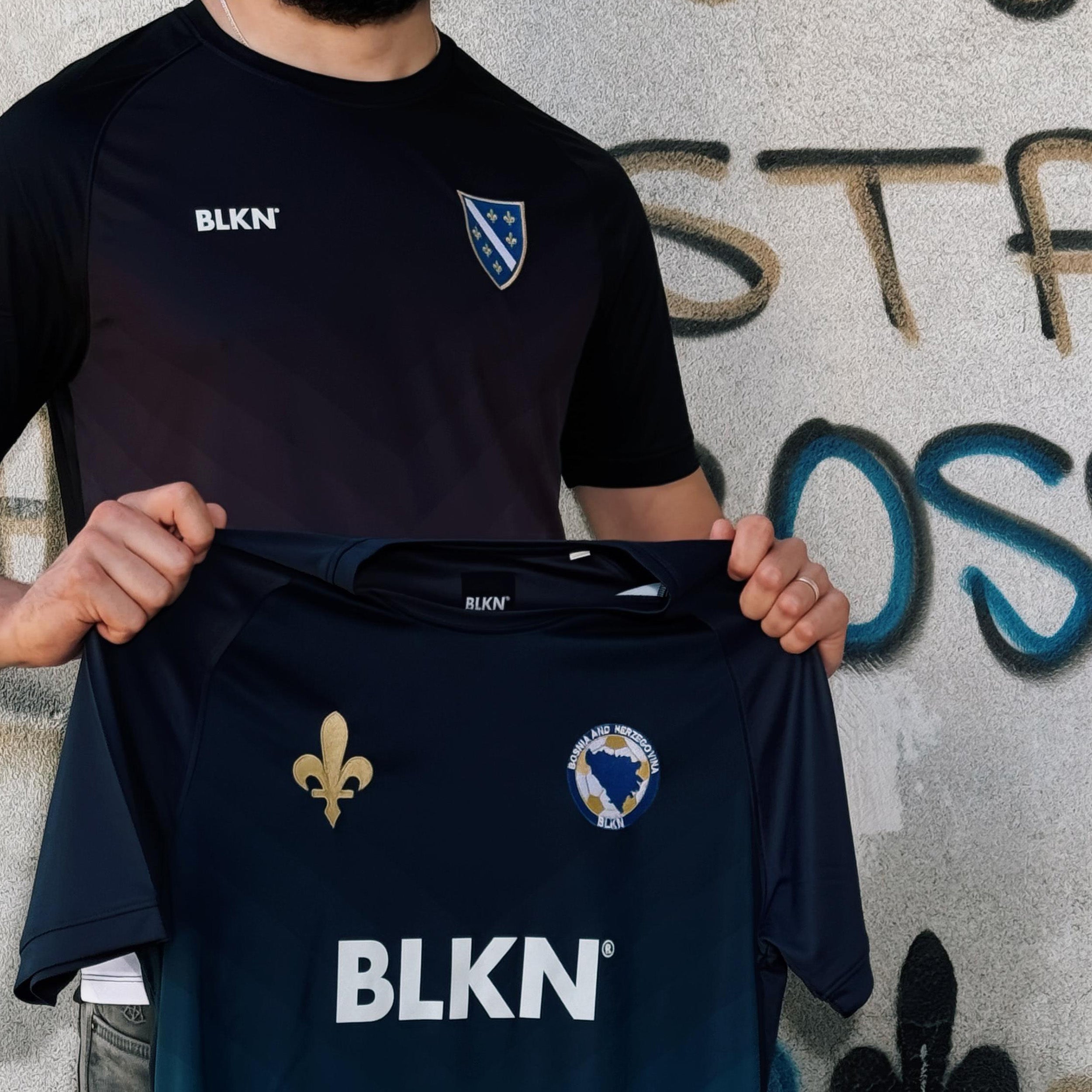 BLKN ® World Cup - Bosnia & Ljiljan Signature Tshirt (unisex)