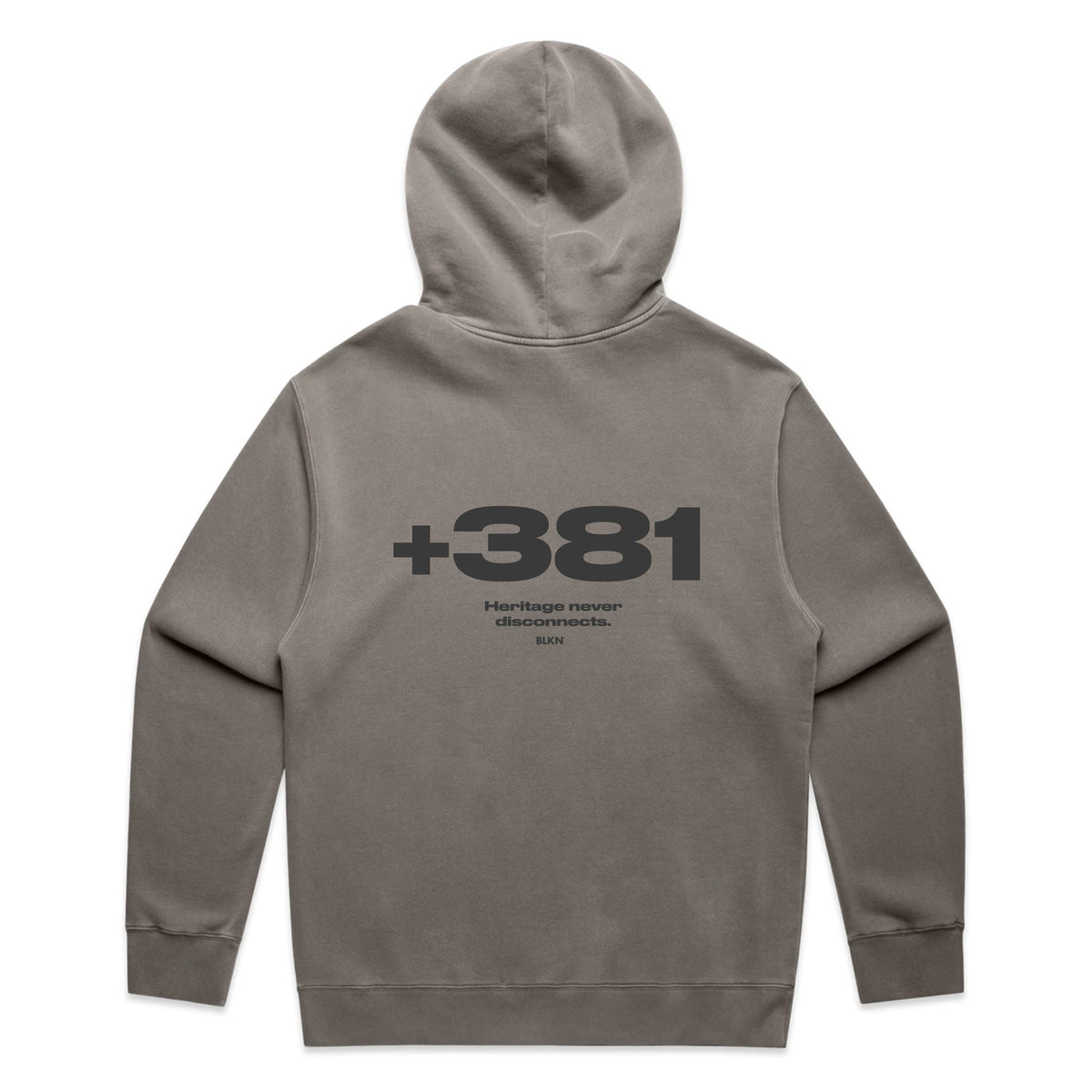 BLKN® Never Disconnected +381 Serbia Hoodie (Unisex)