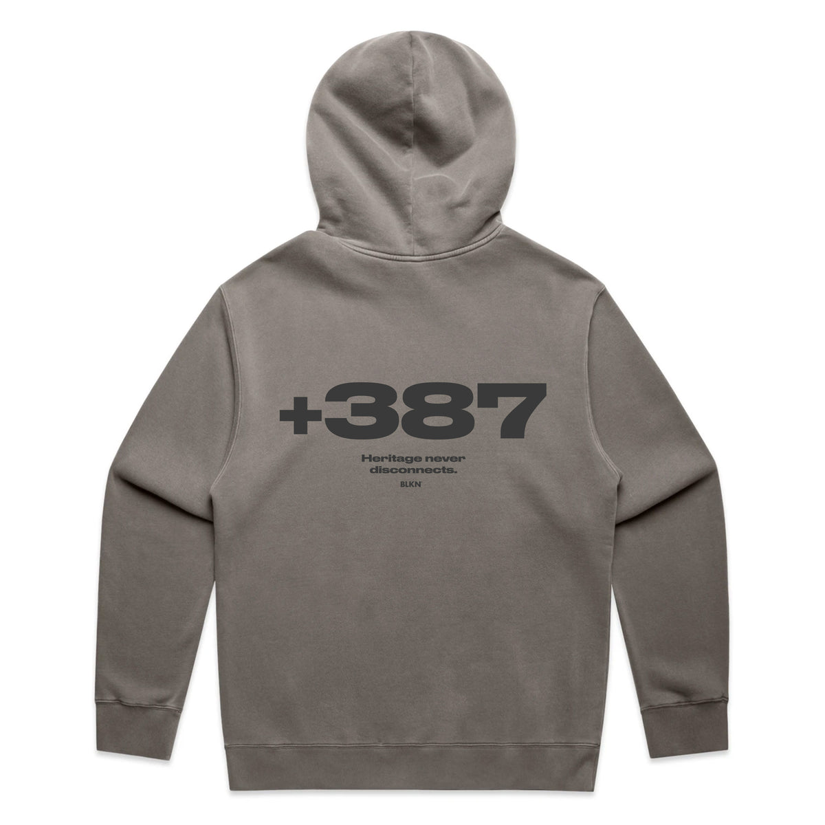 BLKN® Never Disconnected +387 Bosnia Herzegovina Hoodie (Unisex)