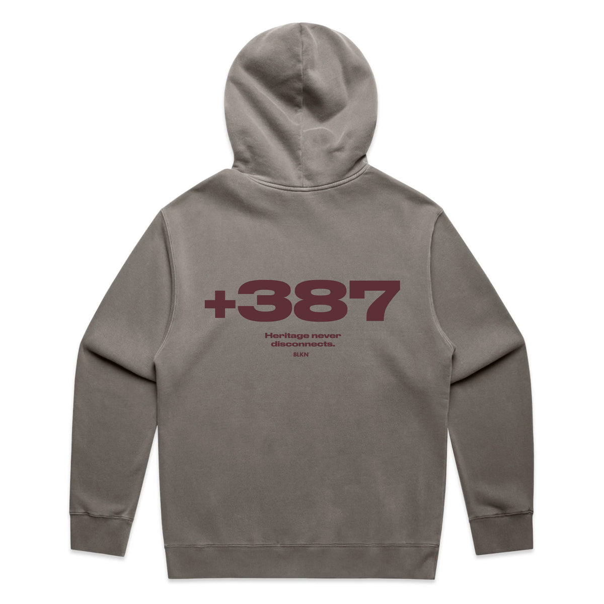 BLKN® Never Disconnected +387 Bosnia Herzegovina Hoodie (Unisex)
