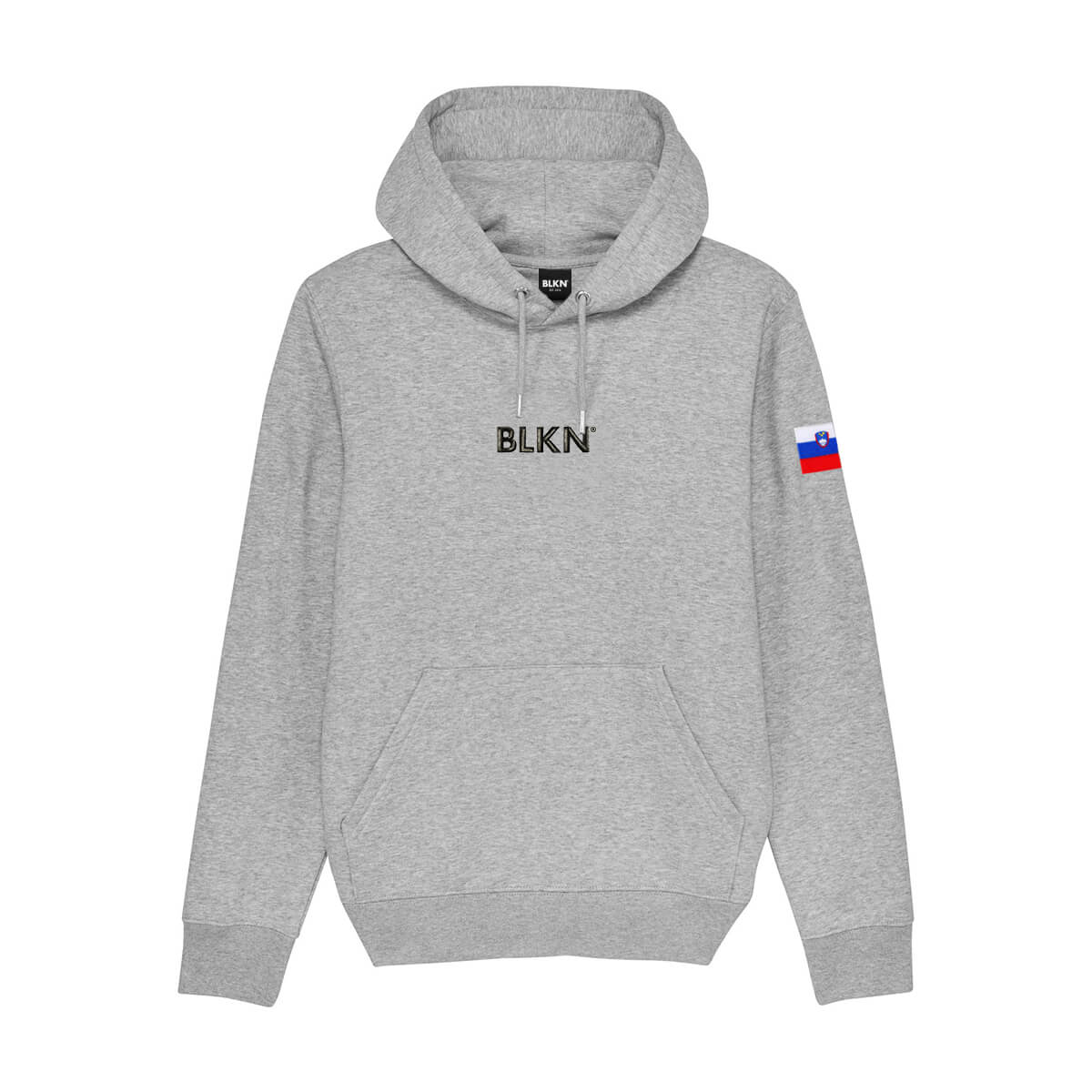 Heather grey hoodie Slovenia