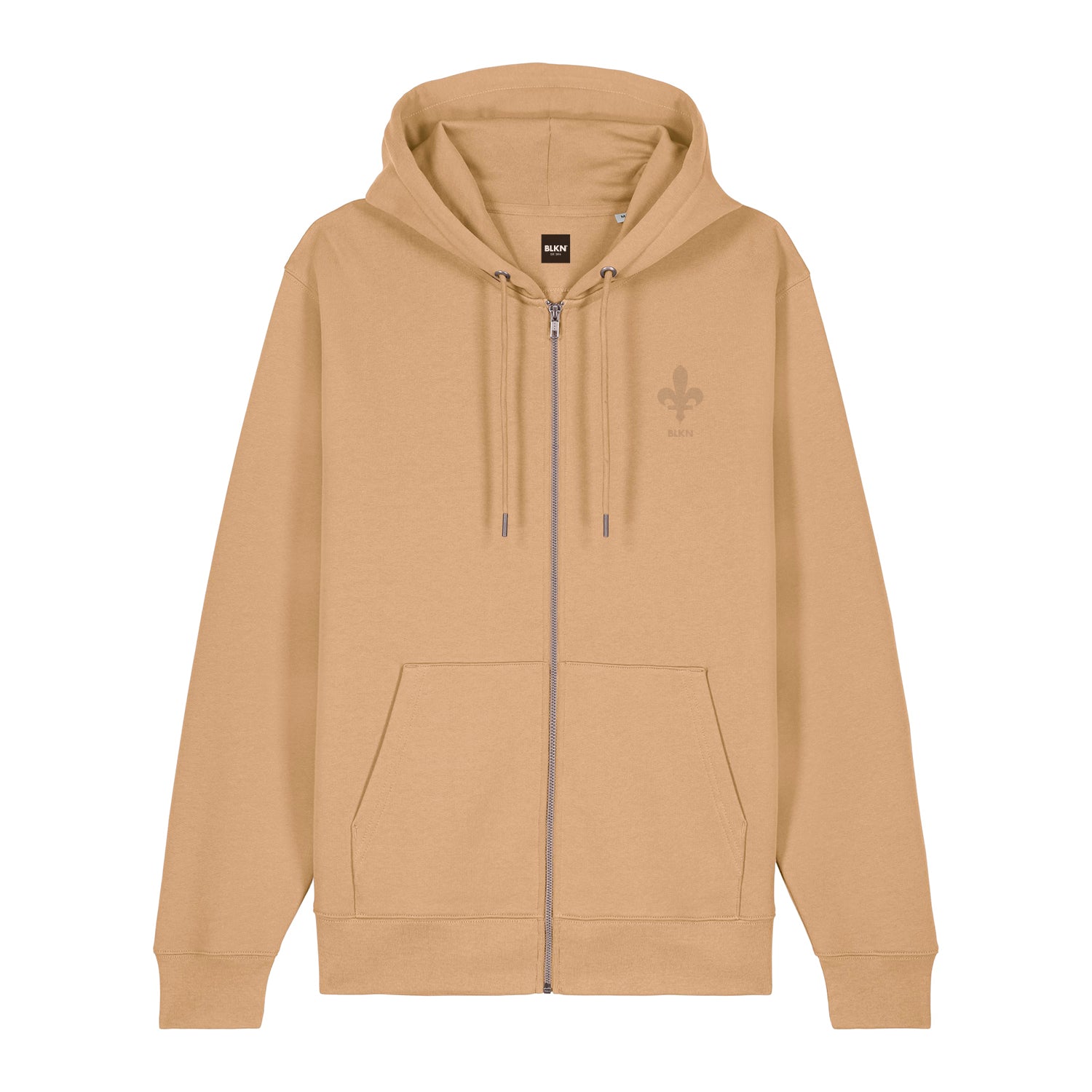 BLKN ® Ljiljan Embroidered Emblem 3.0 Zipper Hoodie