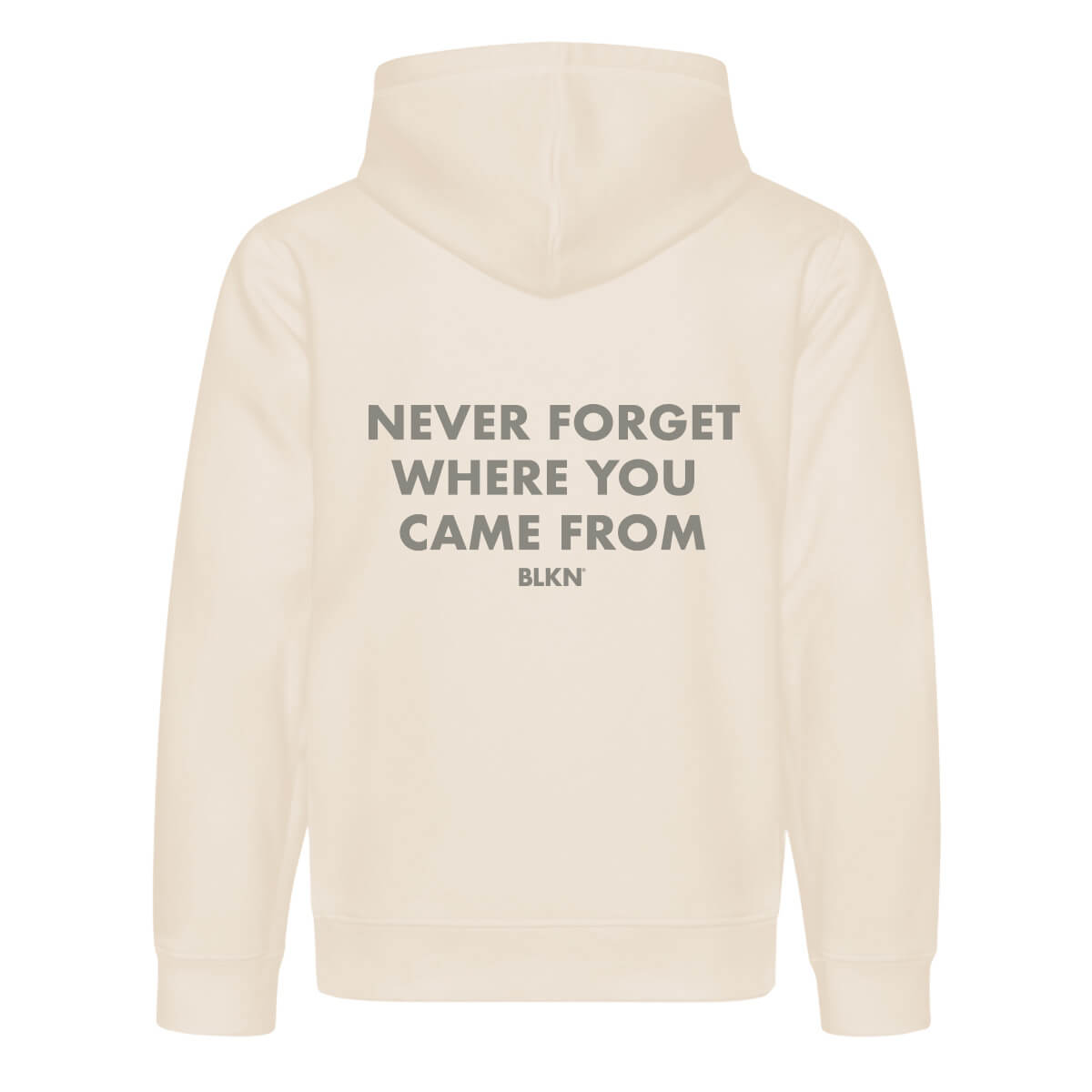 Mockup never forget hoodie raw back kopiëren