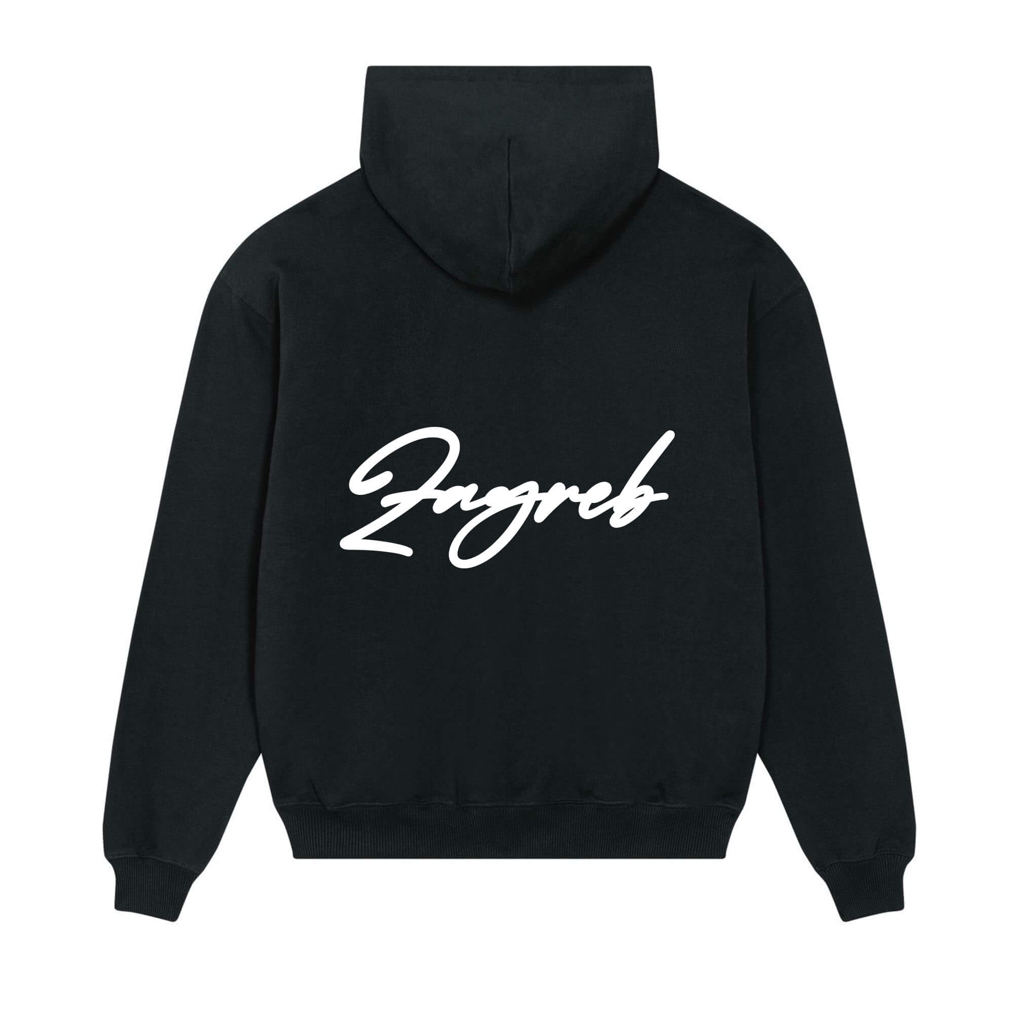 Signature back Hoodie Zagreb white