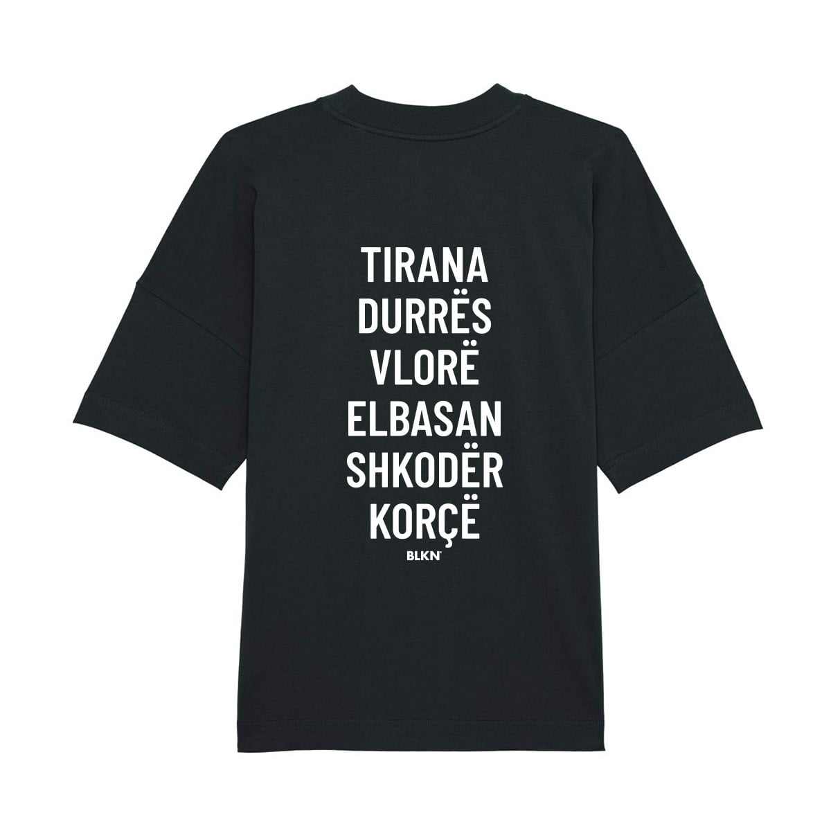 ALBANIA men Back cities oversized BLACK kopiëren-min