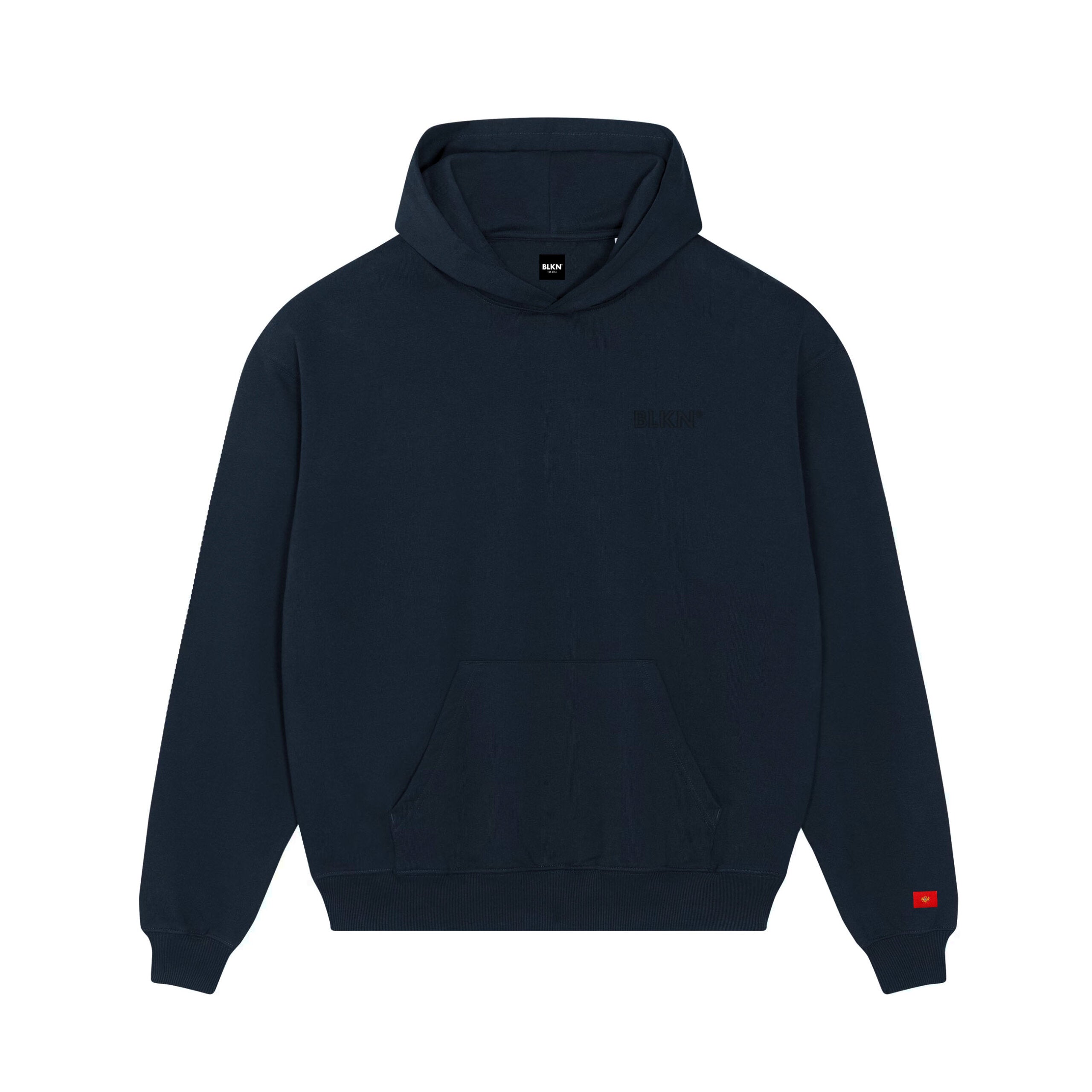 BLKN ® Mini Flag V4 Montenegro Hoodie unisex