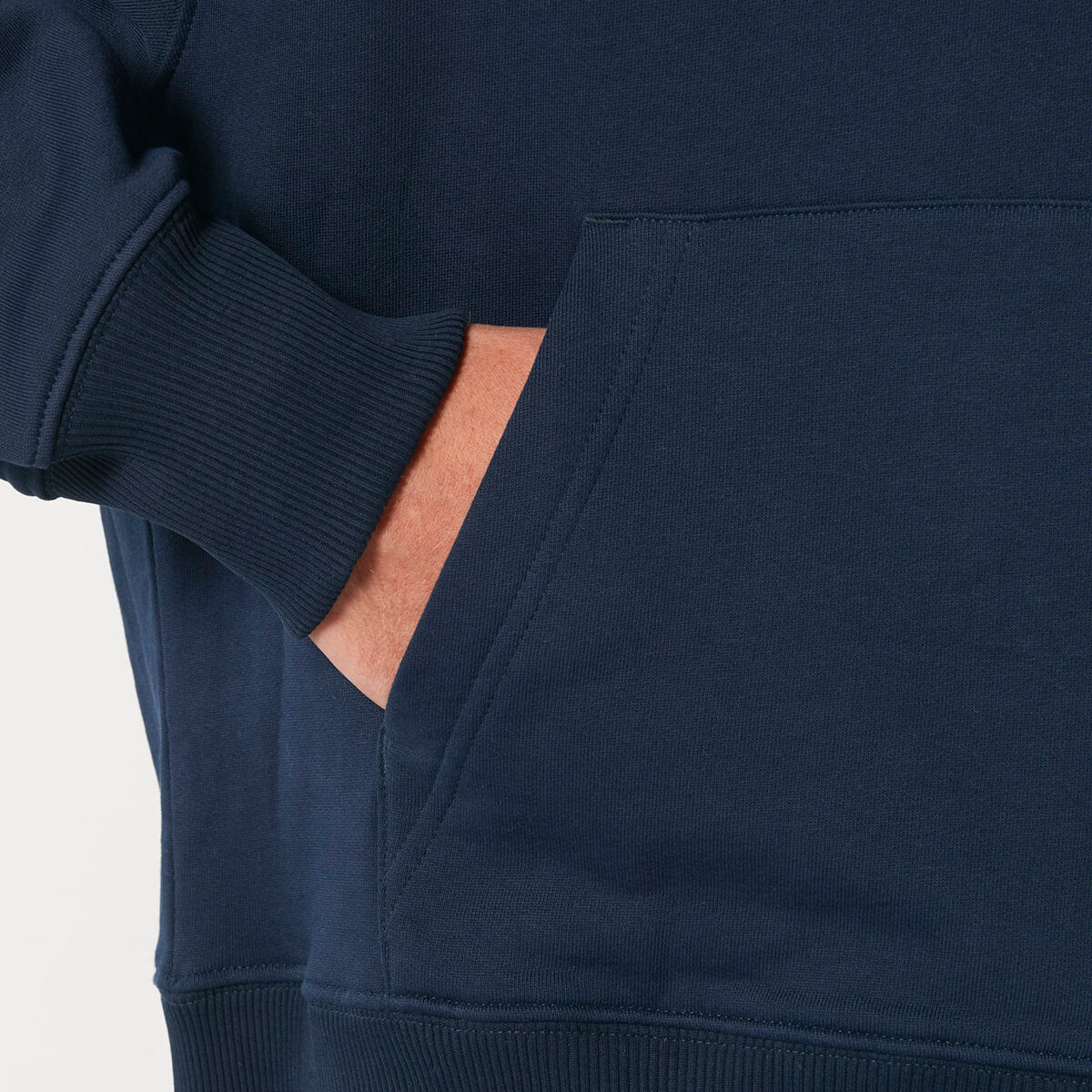 BLKN® hoodie blue closeup