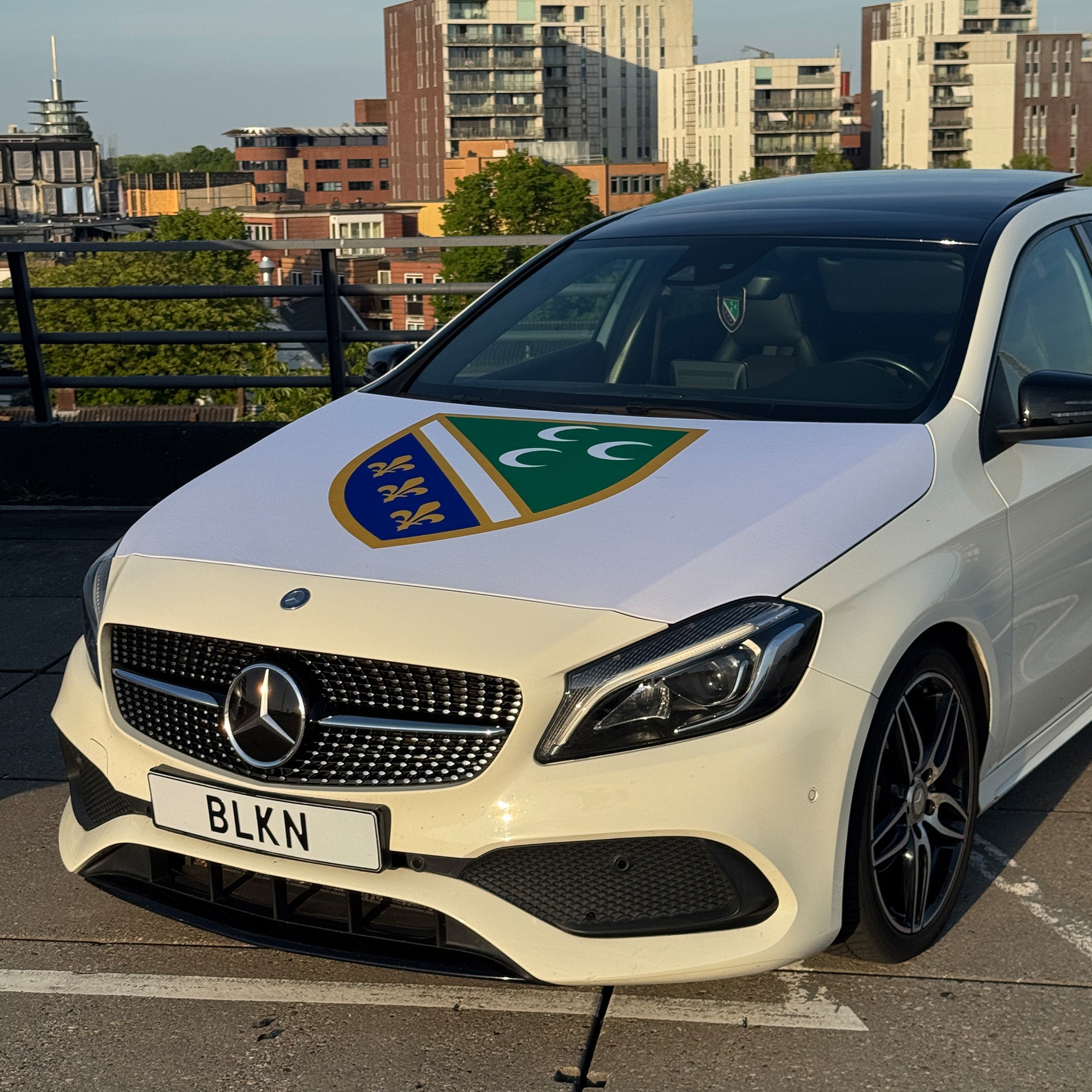 BLKN ® Sandzak Car Hood Flag