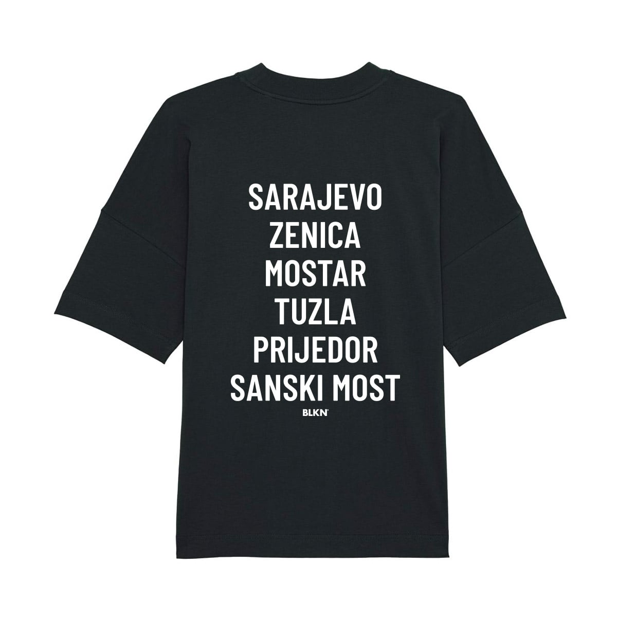 BOSNIA men Back cities oversized BLACK kopiëren-min