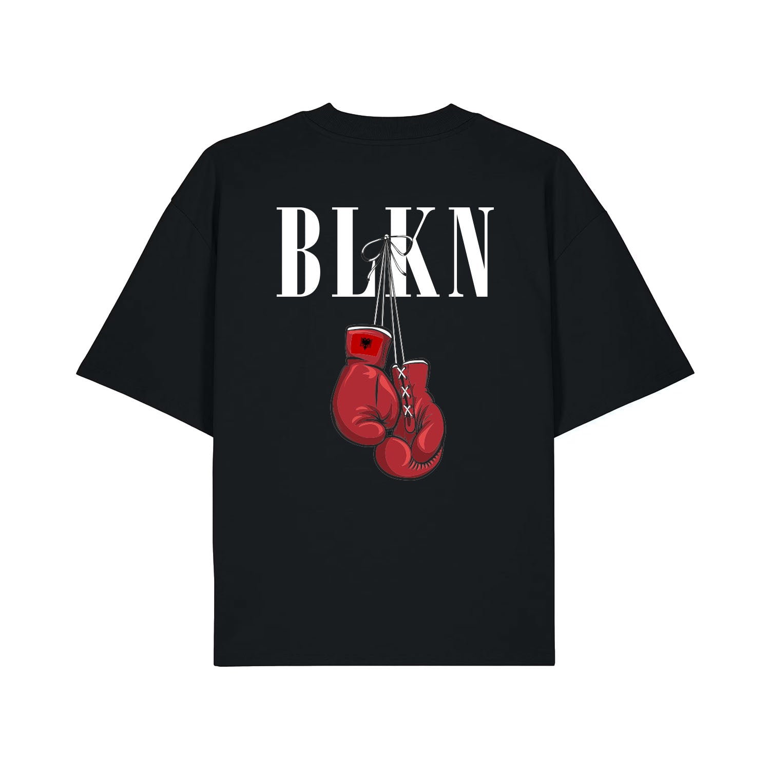 BLKN ® Boxer – Albania oversized T-shirt | unisex