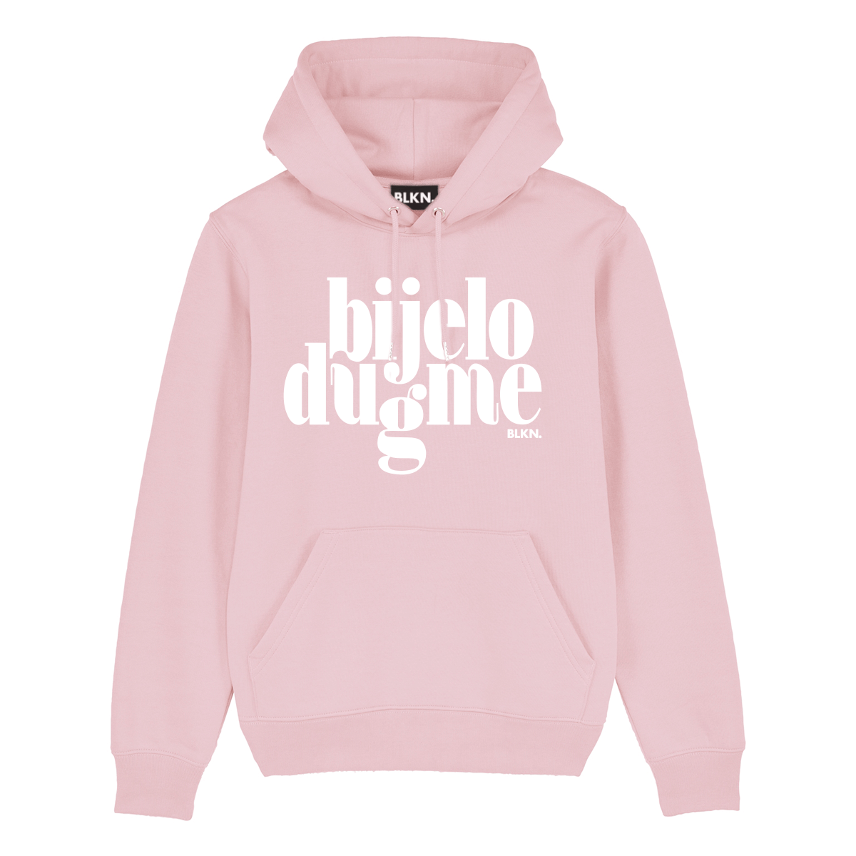 Bijelo Dugme Hoodie Cotton Pink