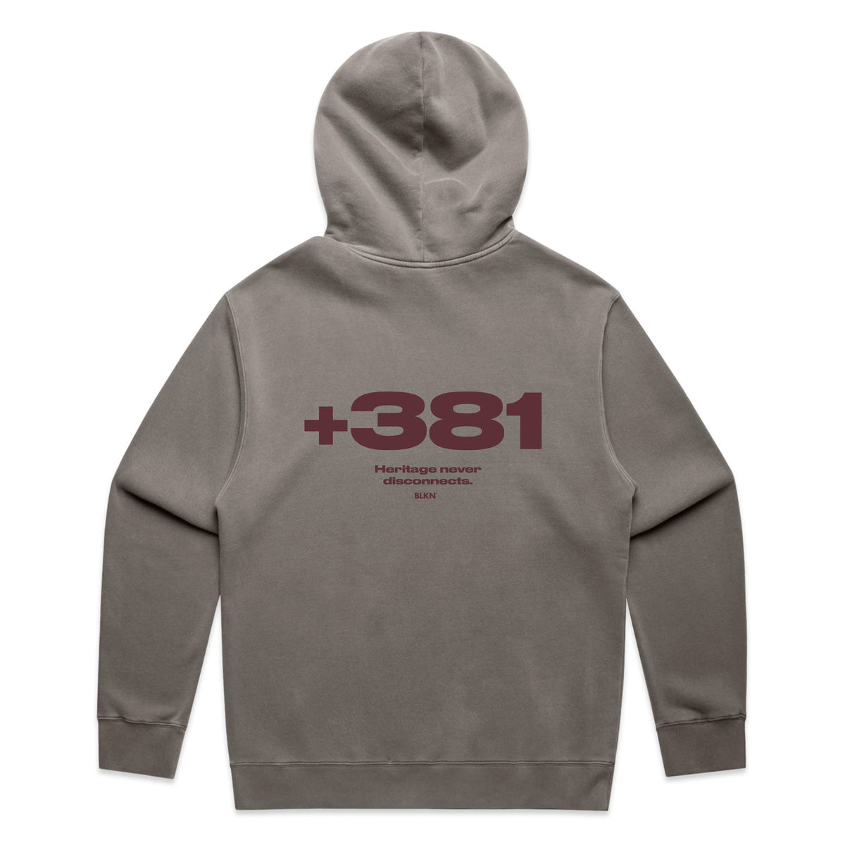 BLKN® Never Disconnected +381 Serbia Hoodie (Unisex)