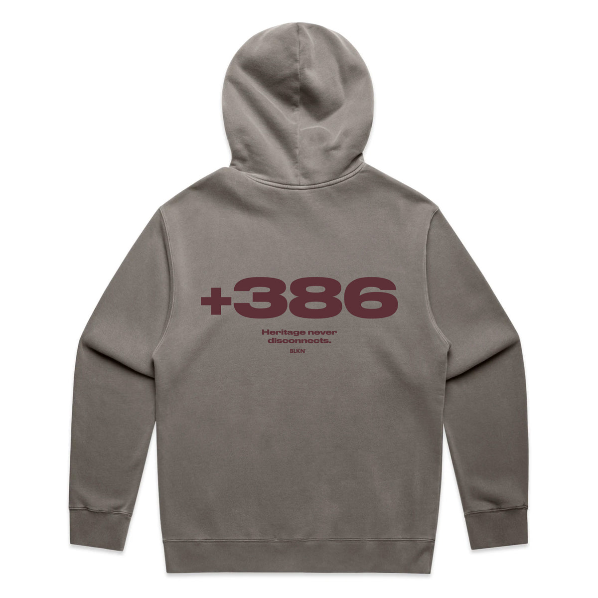 BLKN® Never Disconnected +386 Slovenia Hoodie (Unisex)
