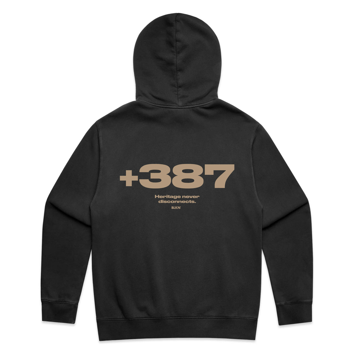 BLKN® Never Disconnected +387 Bosnia Herzegovina Hoodie (Unisex)