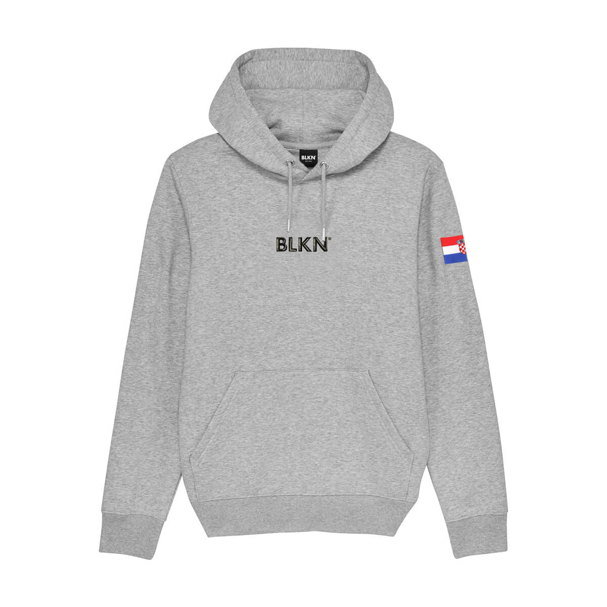 Heather grey hoodie Croatia