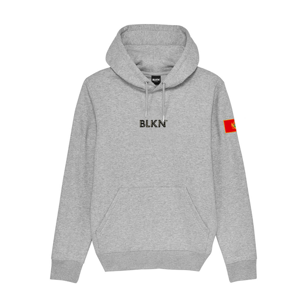 Heather grey hoodie Montenegro