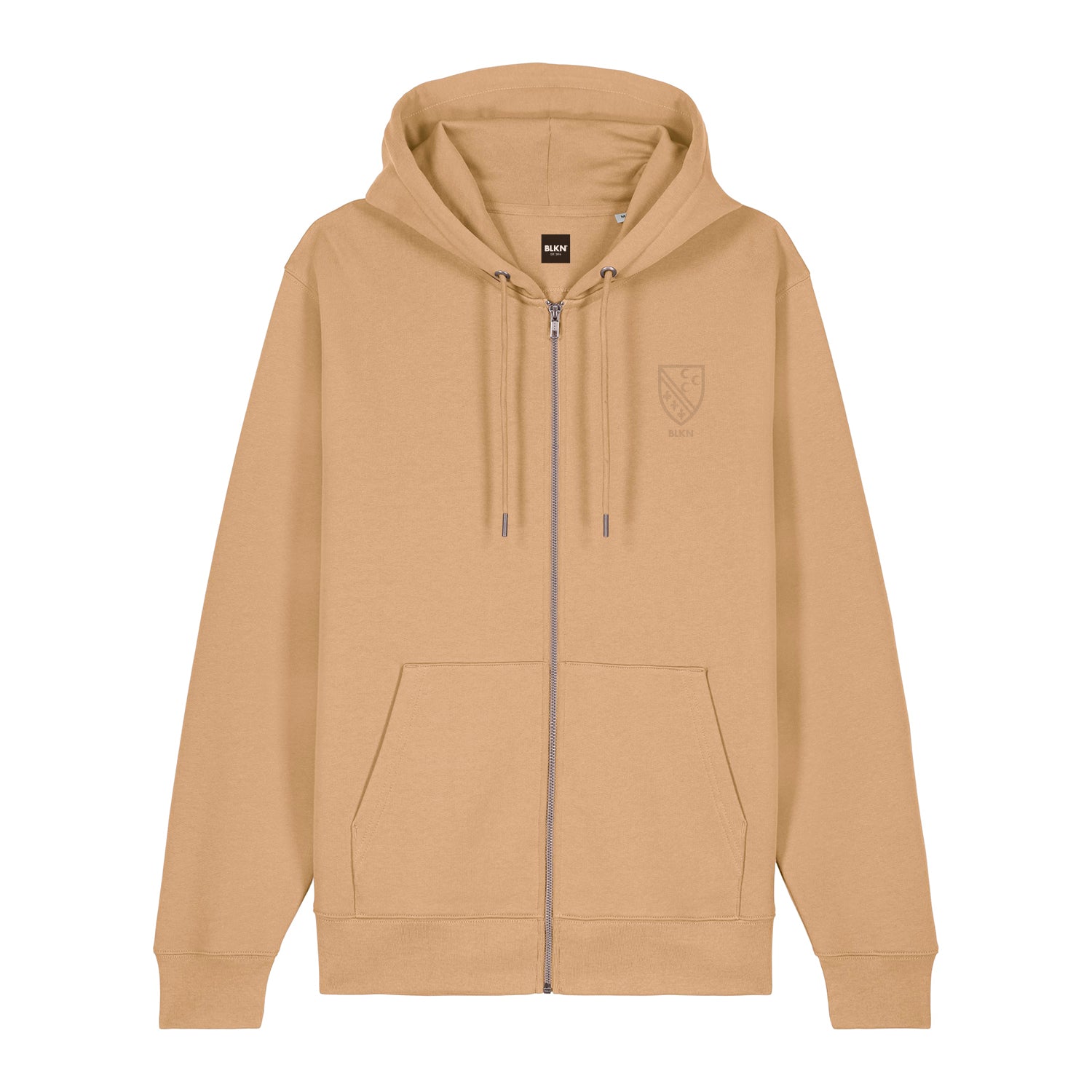 BLKN ® Sandzak Embroidered Emblem 3.0 Zipper Hoodie