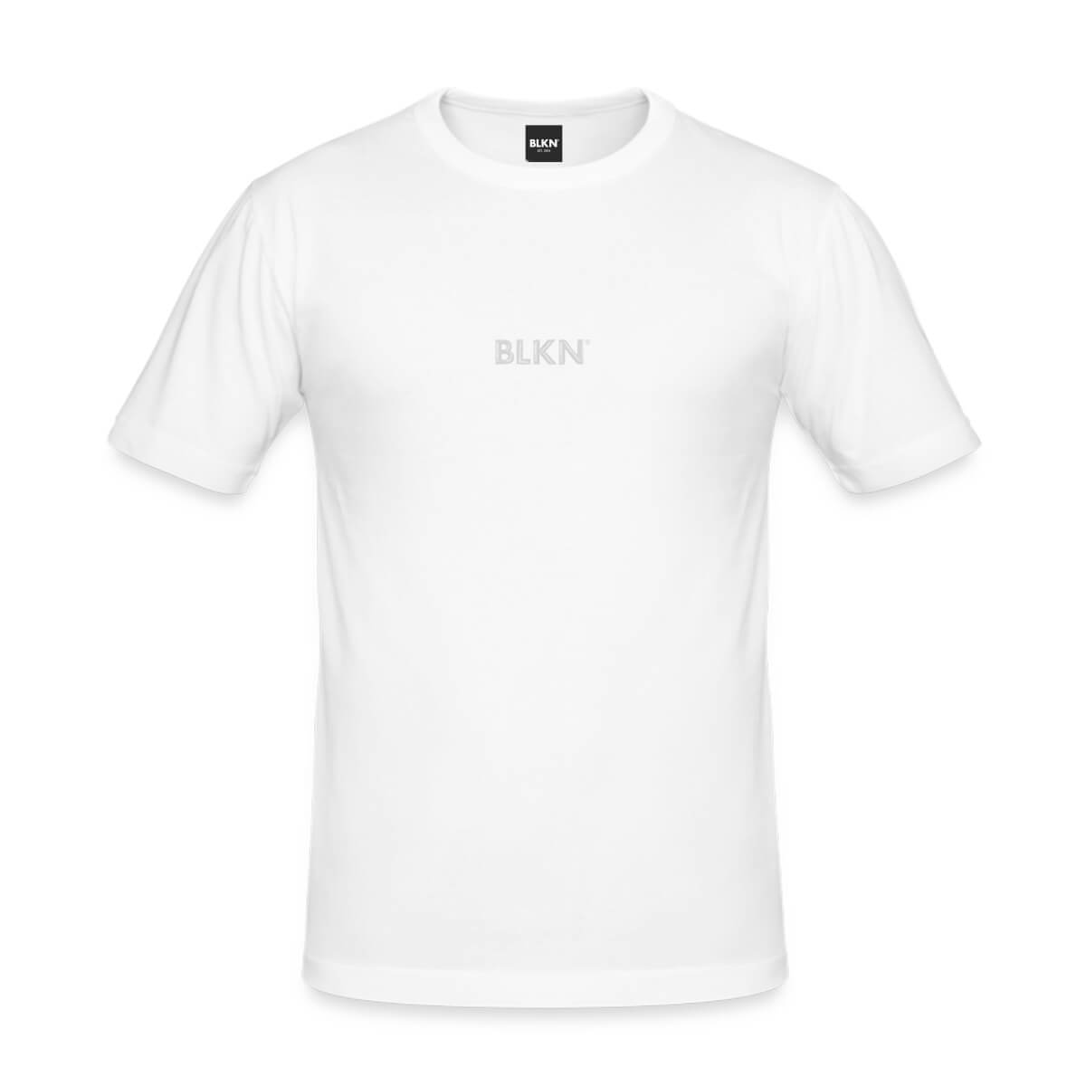 Mockup never forget front white tshirt men