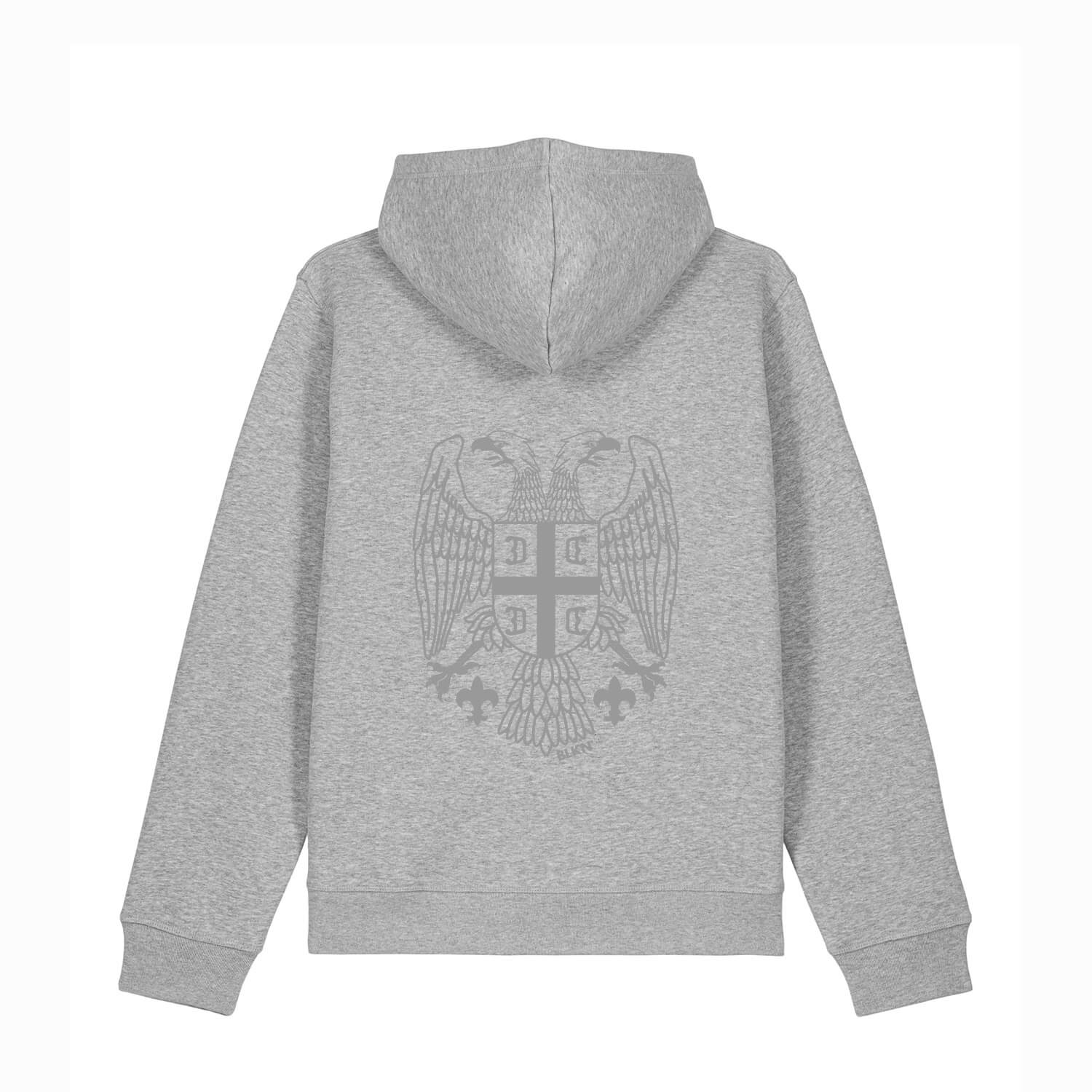 Serbia Hoodie grey