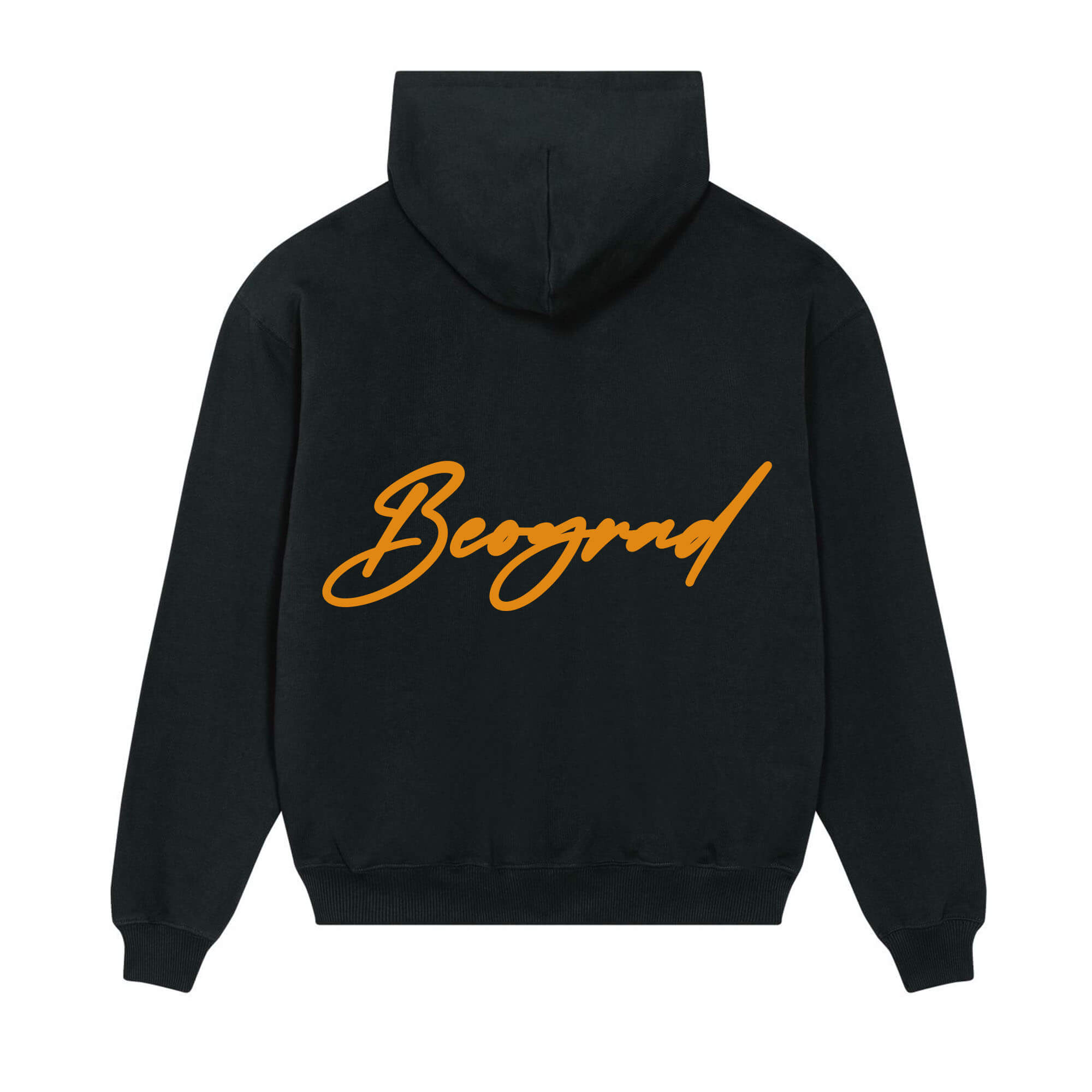 Signature back Hoodie Beograd Orange