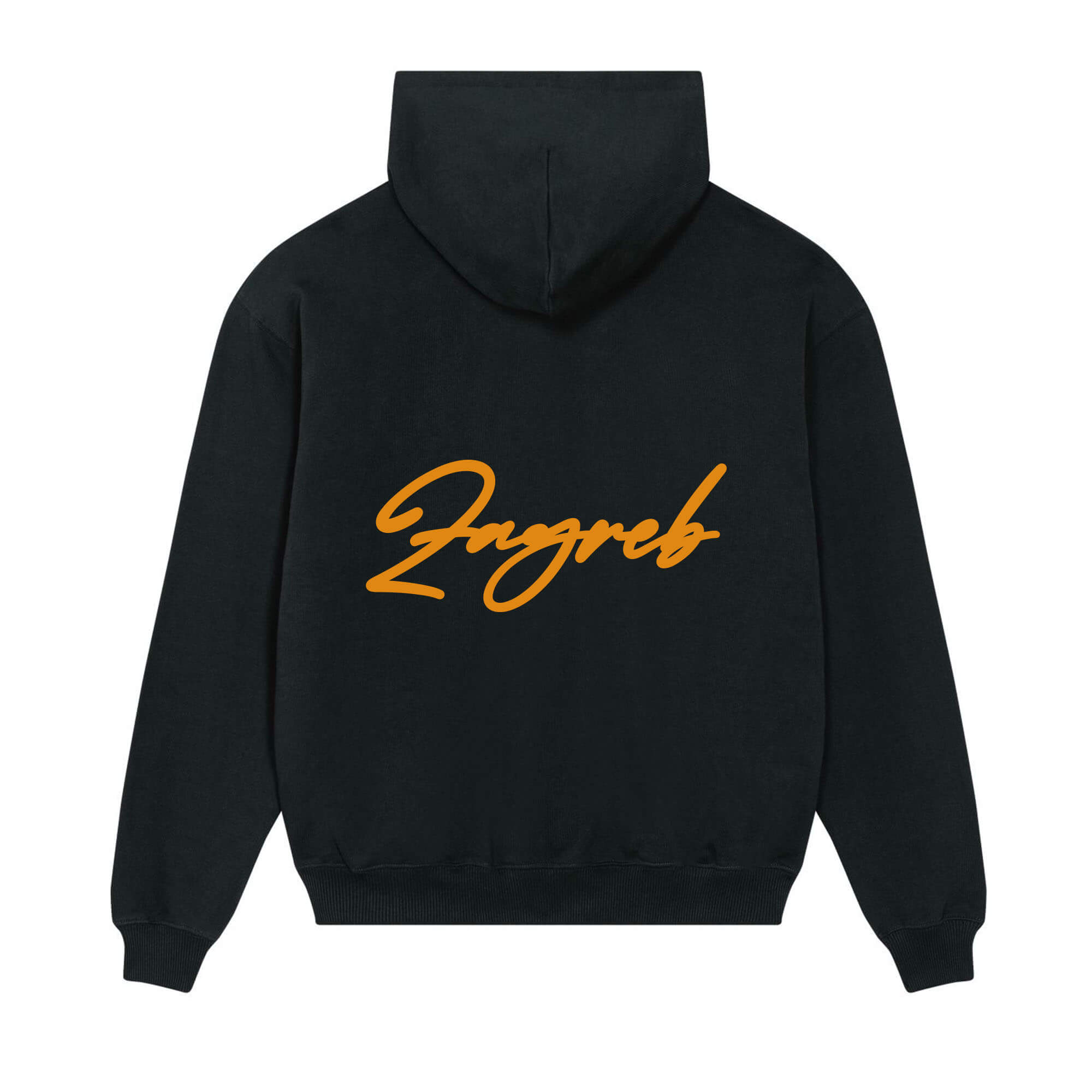 Signature back Hoodie Zagreb orange