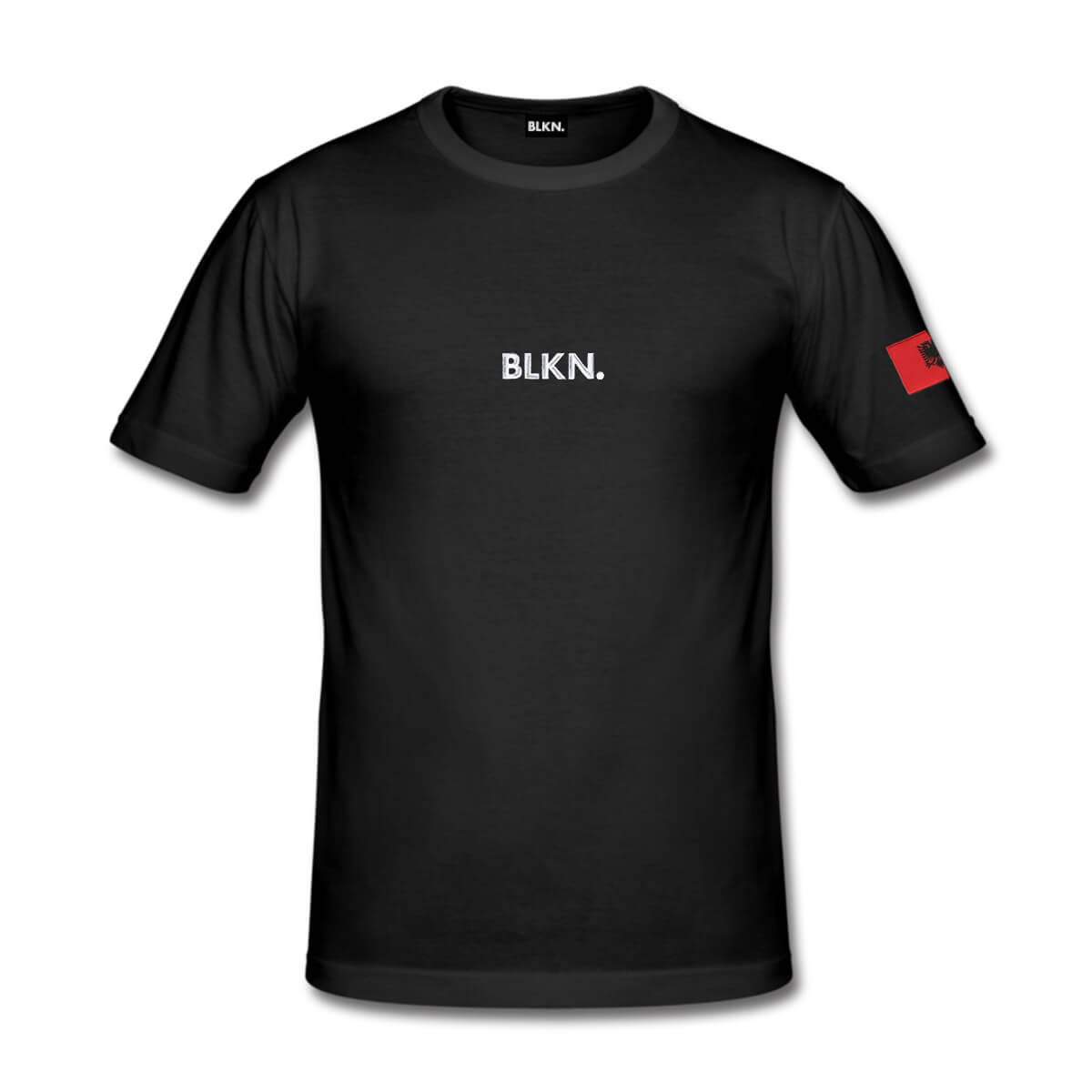 Tshirt men black front Albania2