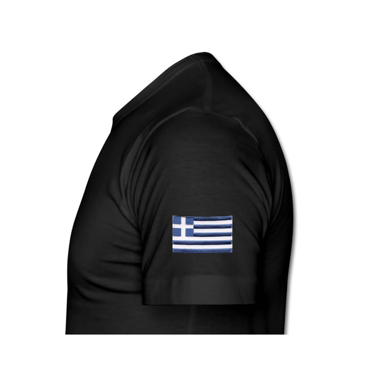 Tshirt men shoulder black_Greece