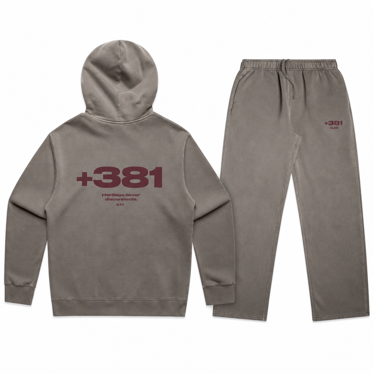 BLKN® Never Disconnected +381 Serbia Set (Unisex)