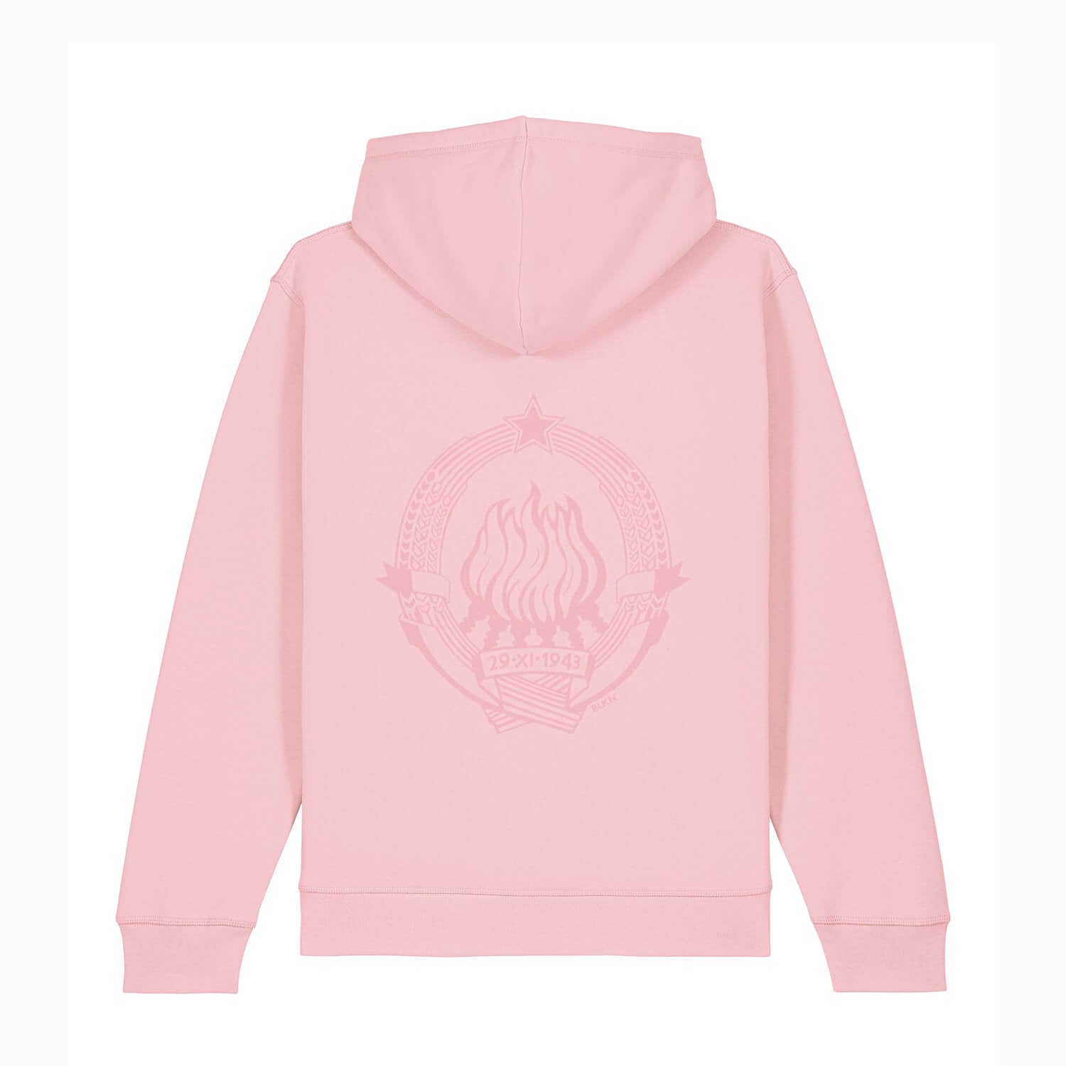 Yugoslavia Hoodie pink