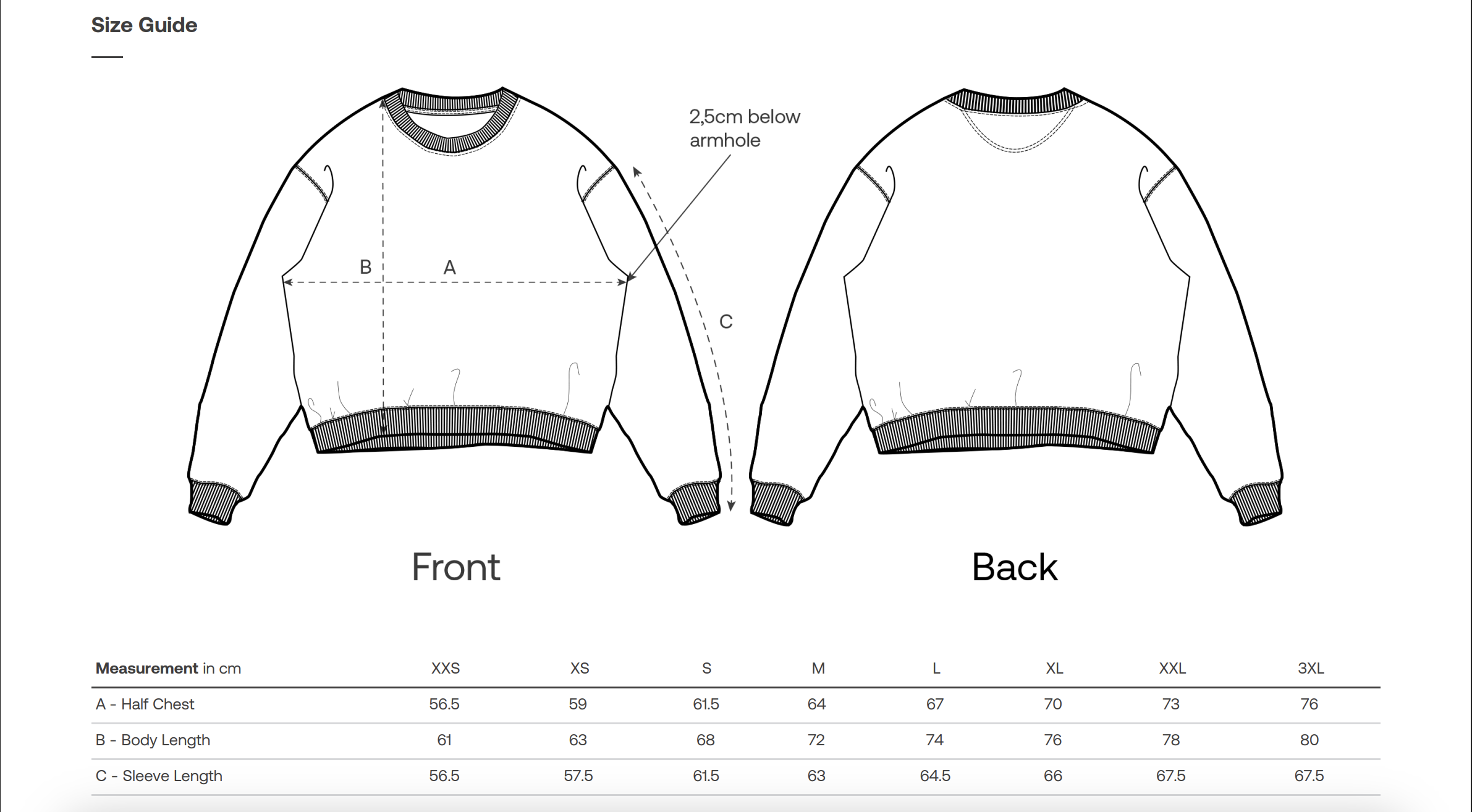 Maattabel Ledger dry
